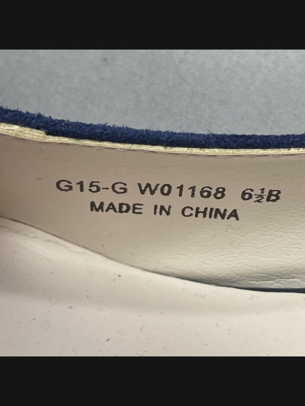 Cole Haan Shoes Womens 6.5 blue suede wedge heels grand os designer cocktail - Picture 7 of 12